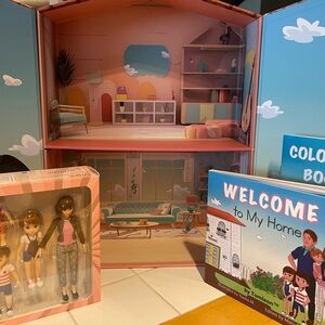 Tomleon’s Welcome to My Home Playset with Dolls